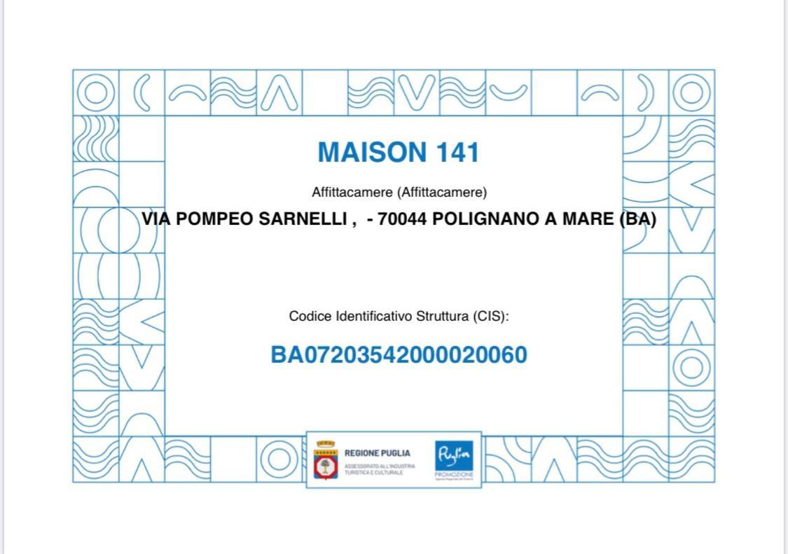 Maison 141 โปลีญาโนอามาเร ภายนอก รูปภาพ